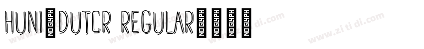 Huni_Dutcr Regular字体转换 Huni_Dutcr Regular字体转换